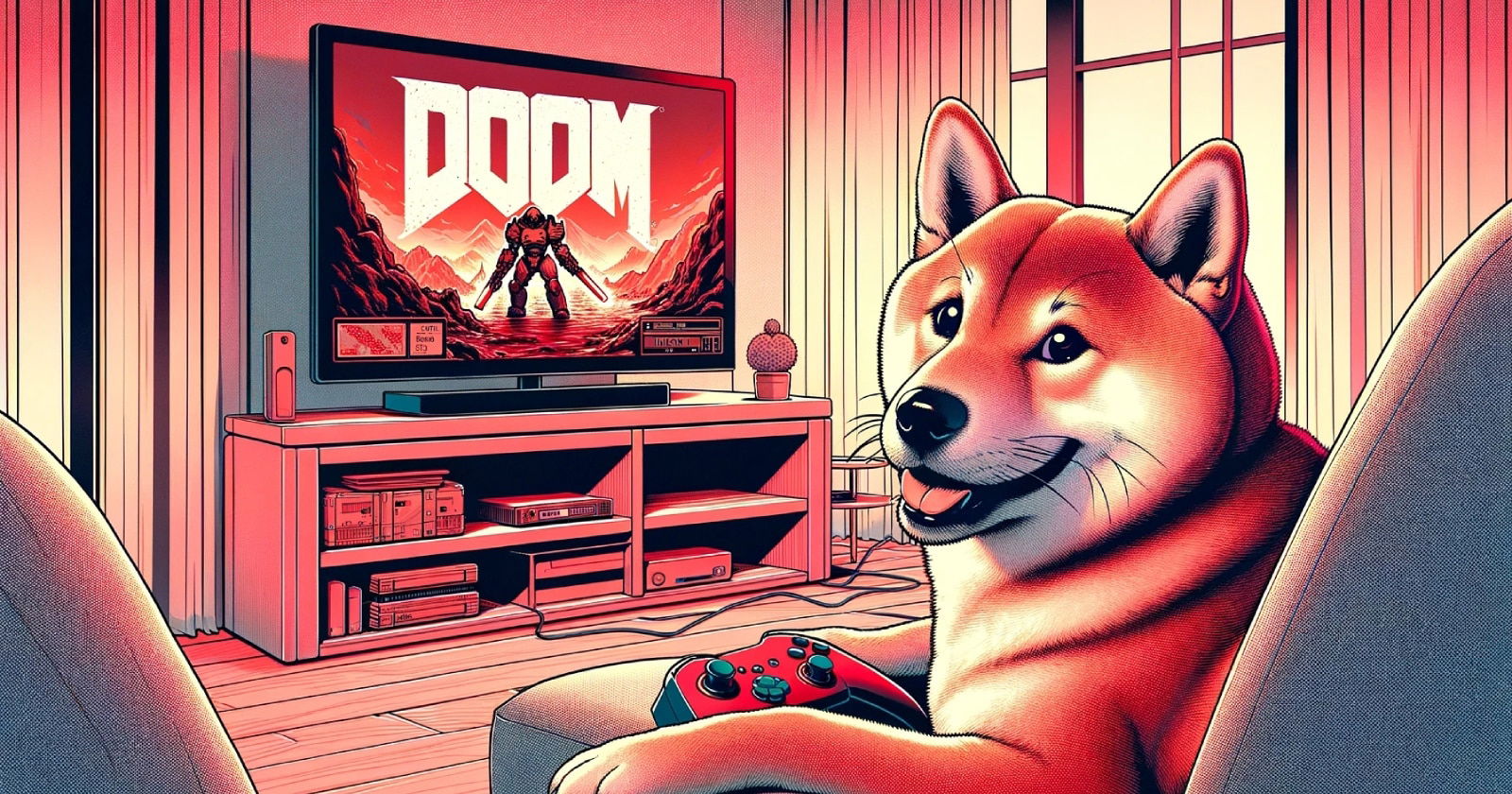 Clássico DOOM encontra novo lar na blockchain Dogecoin