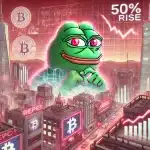 Moeda memecoin PEPE pode surpreender, descubra o motivo da projeção de alta de 50%!