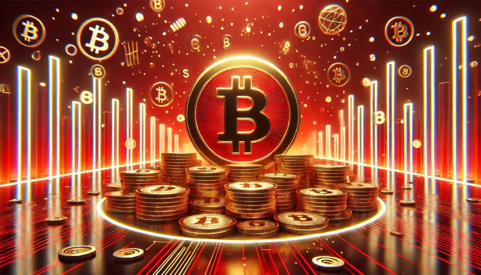 Bitcoin alcança US$ 97 mil com mercado alavancado US$ 63 bilhões