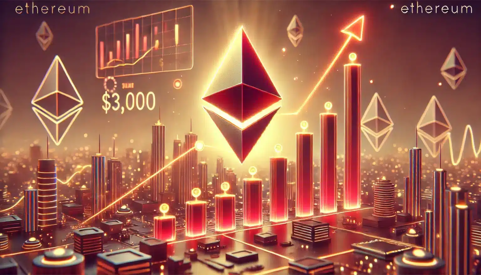 Ethereum em Alta: Entradas de ETF batem recorde e preço fica acima de US$ 3.000