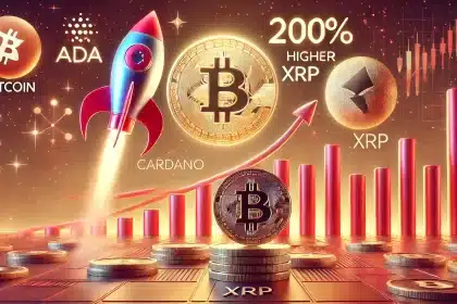 Cardano e XRP disparam 200% acima do Bitcoin