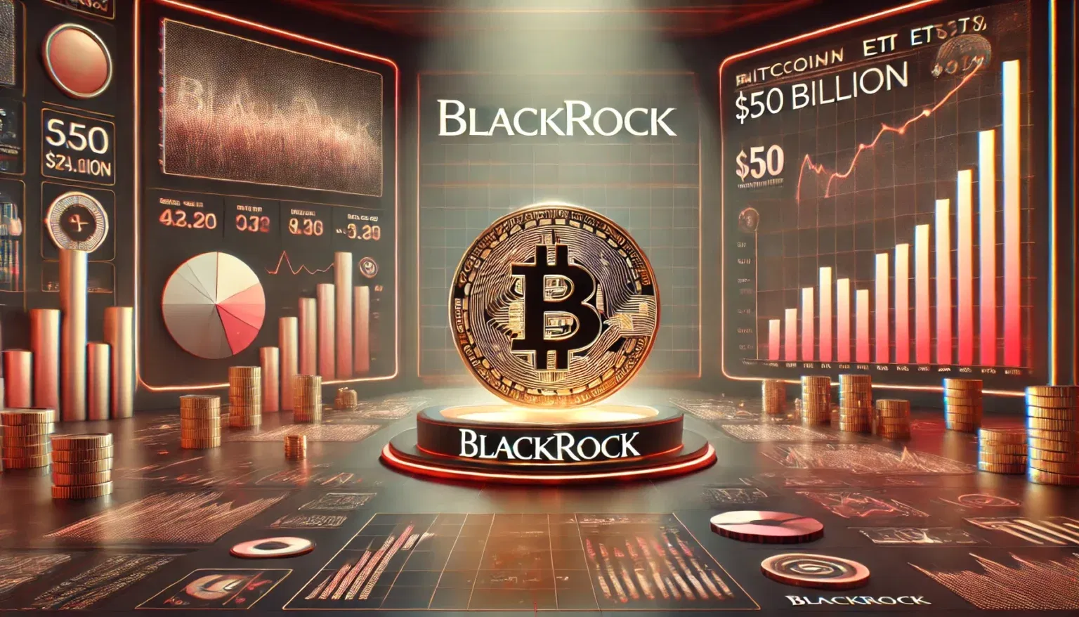 ETF de Bitcoin da BlackRock ultrapassa US$ 50 bilhões e estabelece novo recorde no mercado