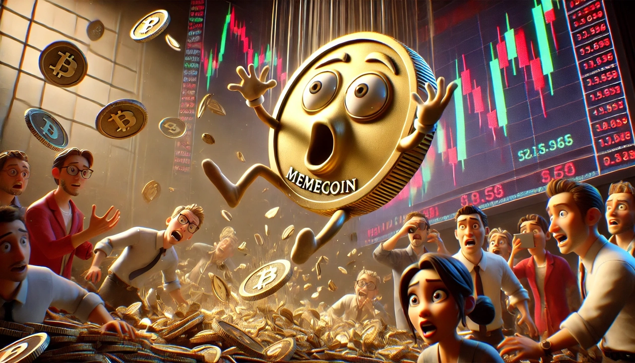 Memecoin em queda Livre: Perdas milionárias abalam comerciantes