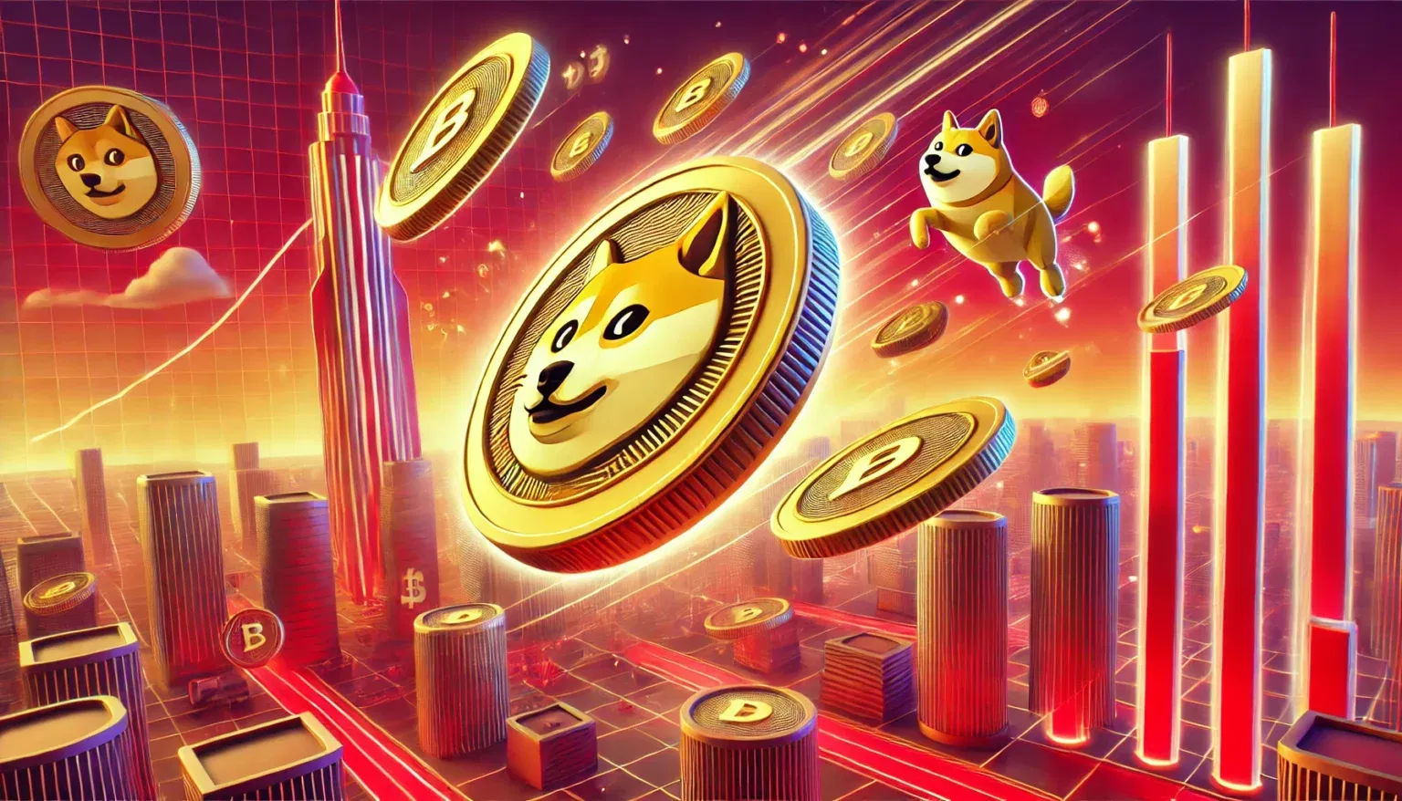 Dogecoin dispara 13% em minutos com lançamento de site oficial dos EUA DOGE