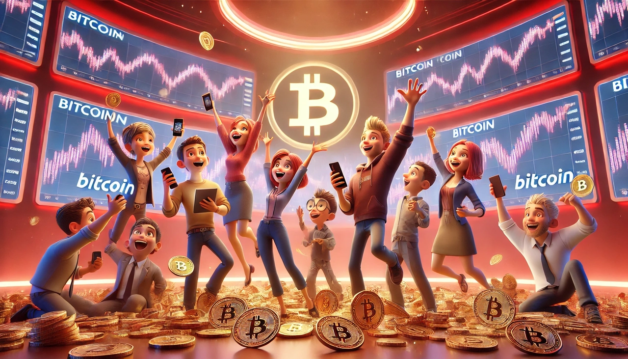 FOMO Dispara: Detentores de Bitcoin de curto prazo impulsionam perspectiva otimista