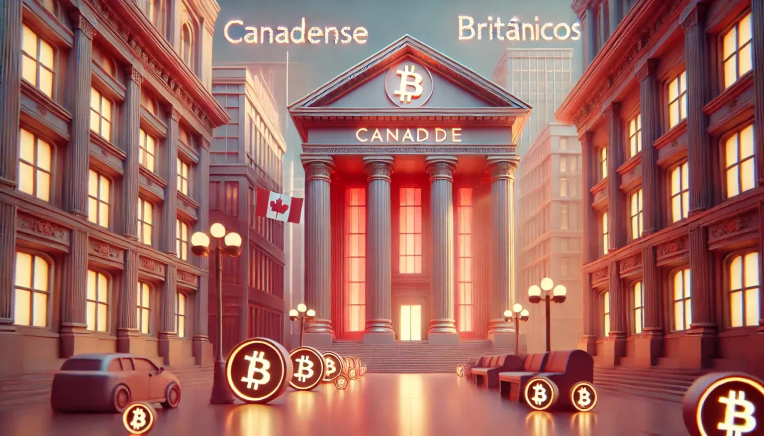 Bancos Canadenses e Britânicos investem US$ 280 milhões em ETFs de Bitcoin