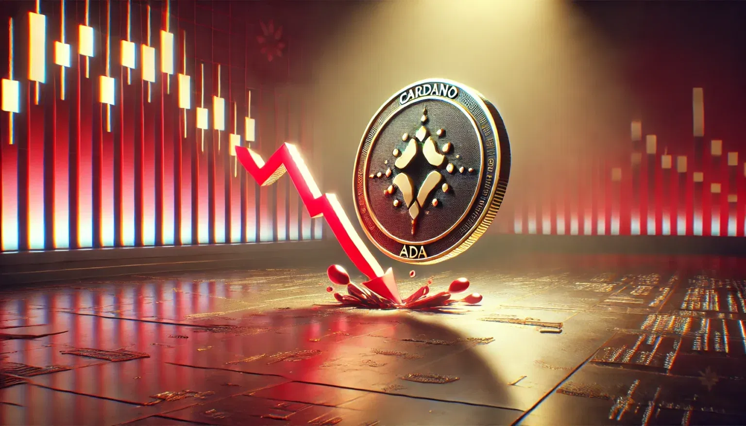 Cardano (ADA) despenca mais de 4% em 24h