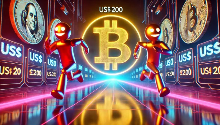 Duas criptomoedas rumo aos US$ 200 bilhões em Abril