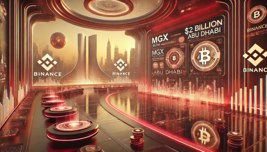 MGX de Abu Dhabi aplica US$ 2 bilhões na Binance sinalizando confiança institucional em criptomoedas