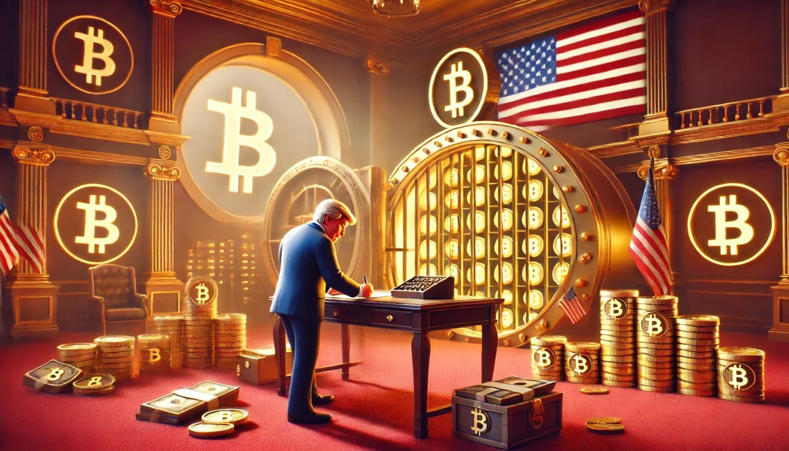 Trump surpreende e cria reserva de Bitcoin nos EUA com Criptomoedas apreendidas