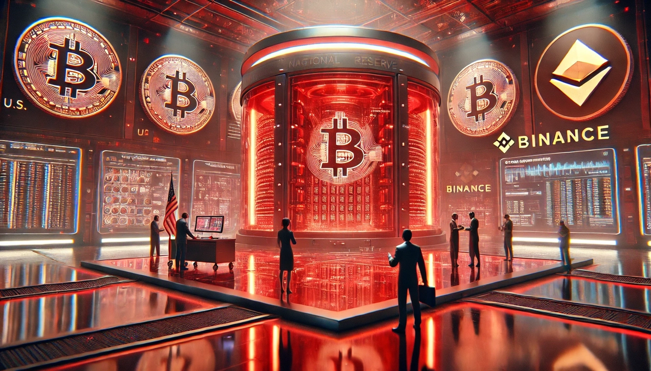 Binance auxilia os EUA para criar "reserva nacional" de criptomoedas