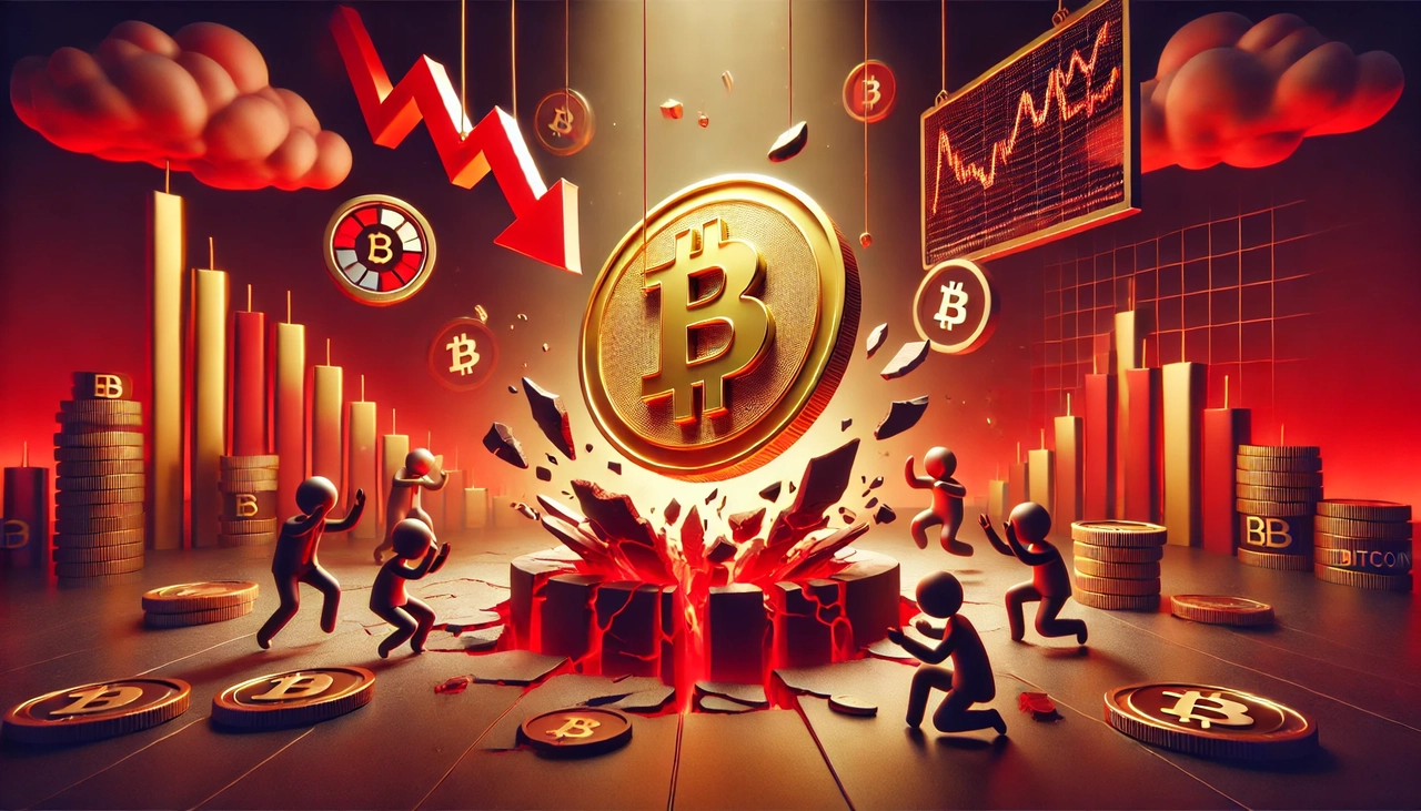 Criptomoedas em queda: Bitcoin cai 15% no colapso dos mercados globais