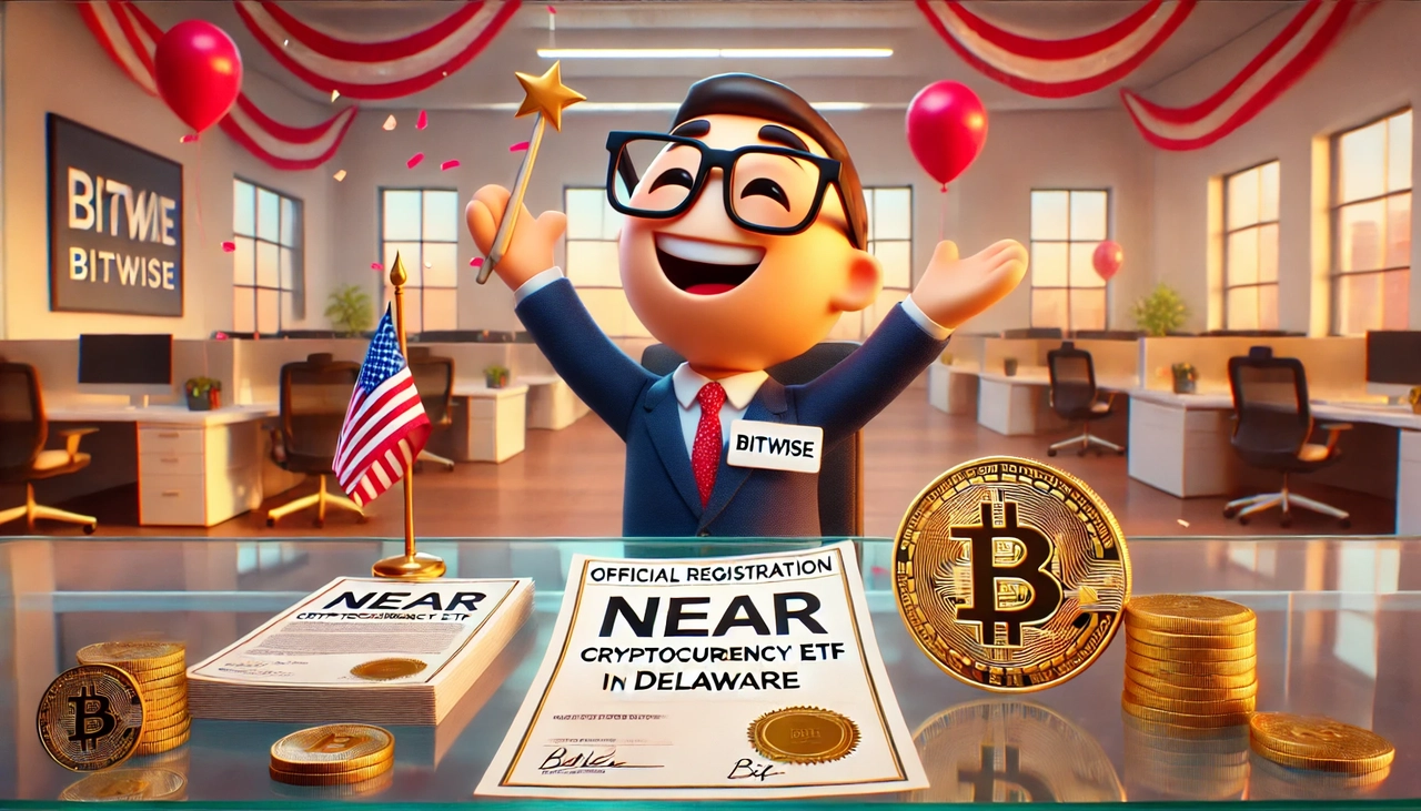 Bitwise surpreende e registra ETF de NEAR em Delaware fortalecendo ofertas de criptomoedas