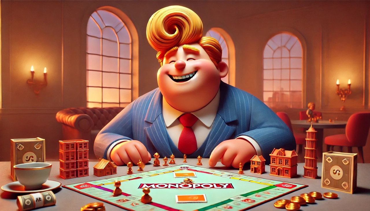 Donald Trump prepara jogo inspirado em Monopoly com foco em criptoativos