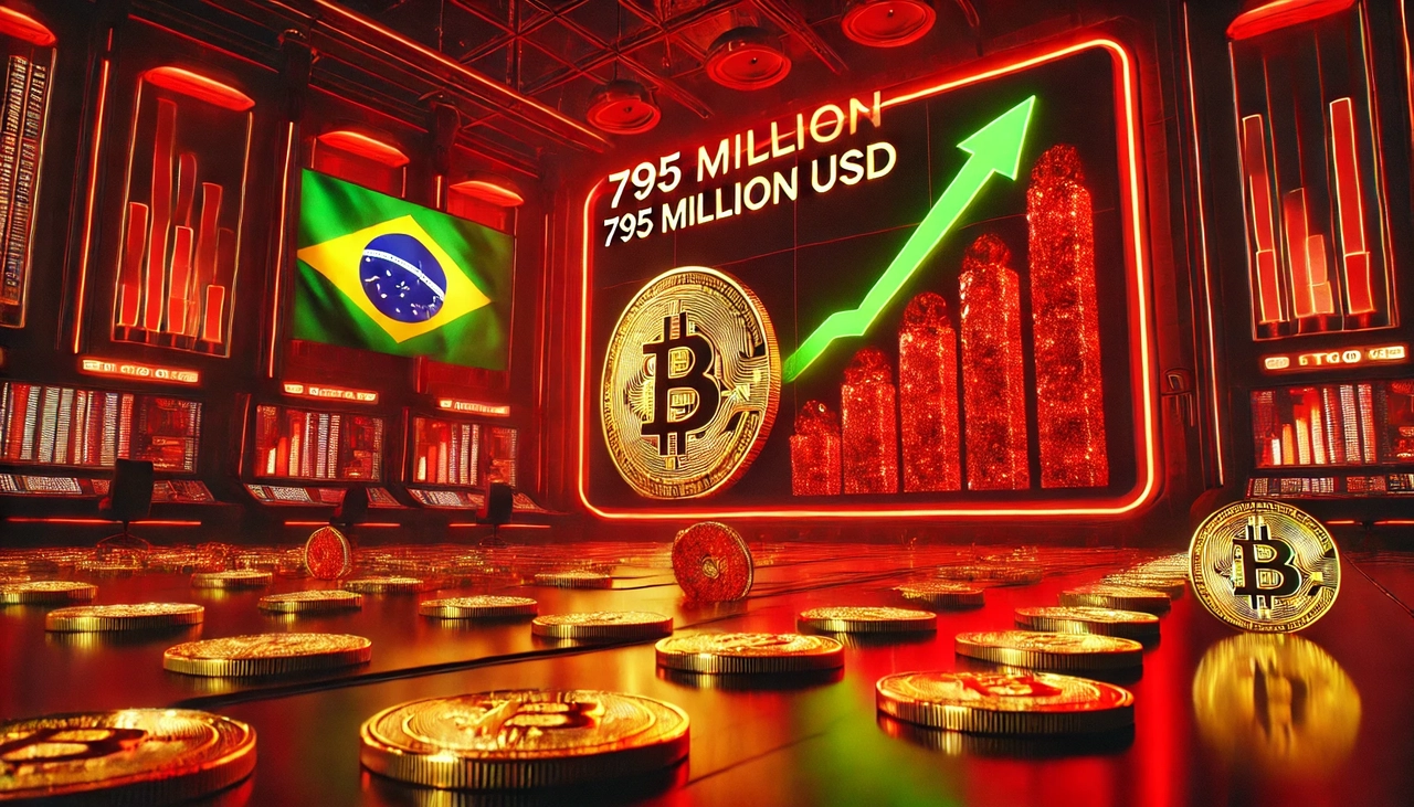Fundos de criptomoedas têm perdas de US$ 795 milhões na semana, mas Brasil opera no positivo