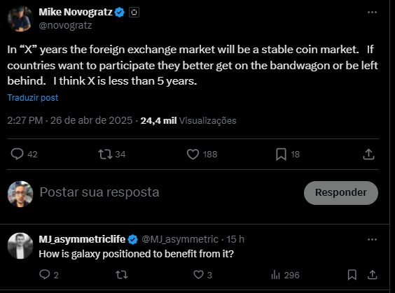 Mercado de câmbio